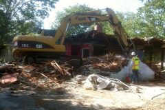 Complete Residential Demolition San Jose CA (During)